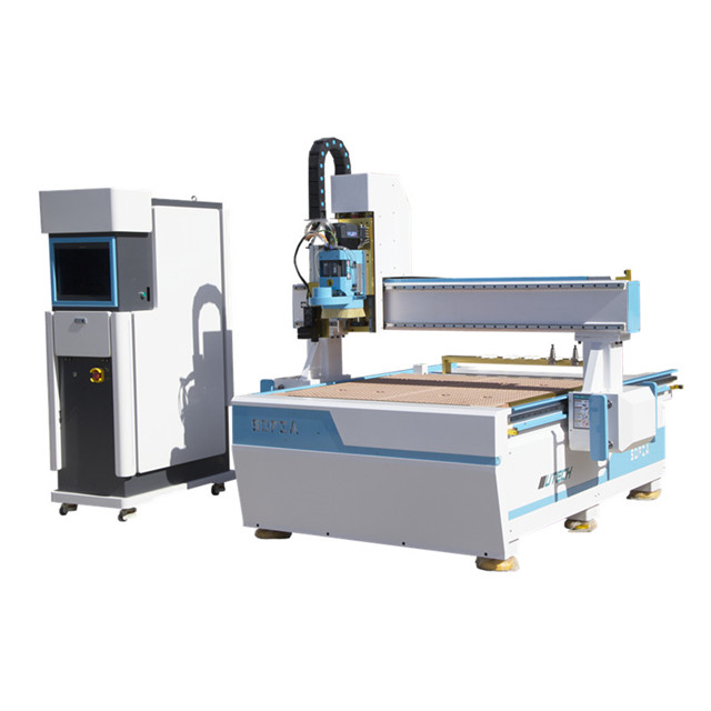 Multifunctional Oscillating Knife Cutting Machine Automatic Tool Changer Cnc Router