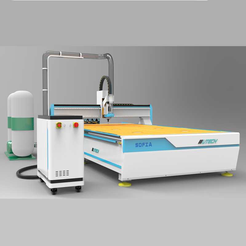 Carousel Multiple Auto Tool Change 4 Axis Cutting Machine