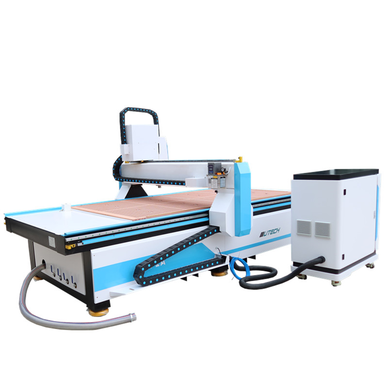 Acrylic PVC Cutting Vacuum Worktable CCD Camera Advertising Wood CNC Router Machine for Sale
