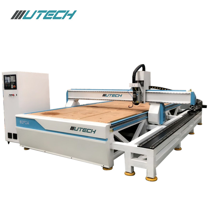 Linear Atc Cnc Router 4th Axis Cnc 4 Axis Router 1325 Cnc Router Woodworking with 9kw HQD Spindle
