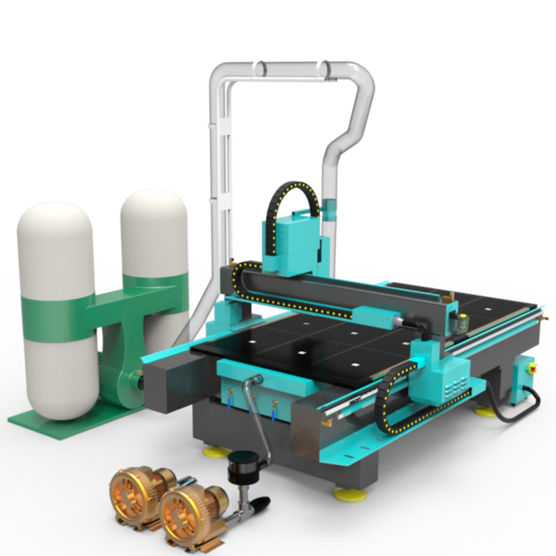 UTECH Wood PVC MDF Cutting Machine with Split Machine Body for Saving Shipping Cost